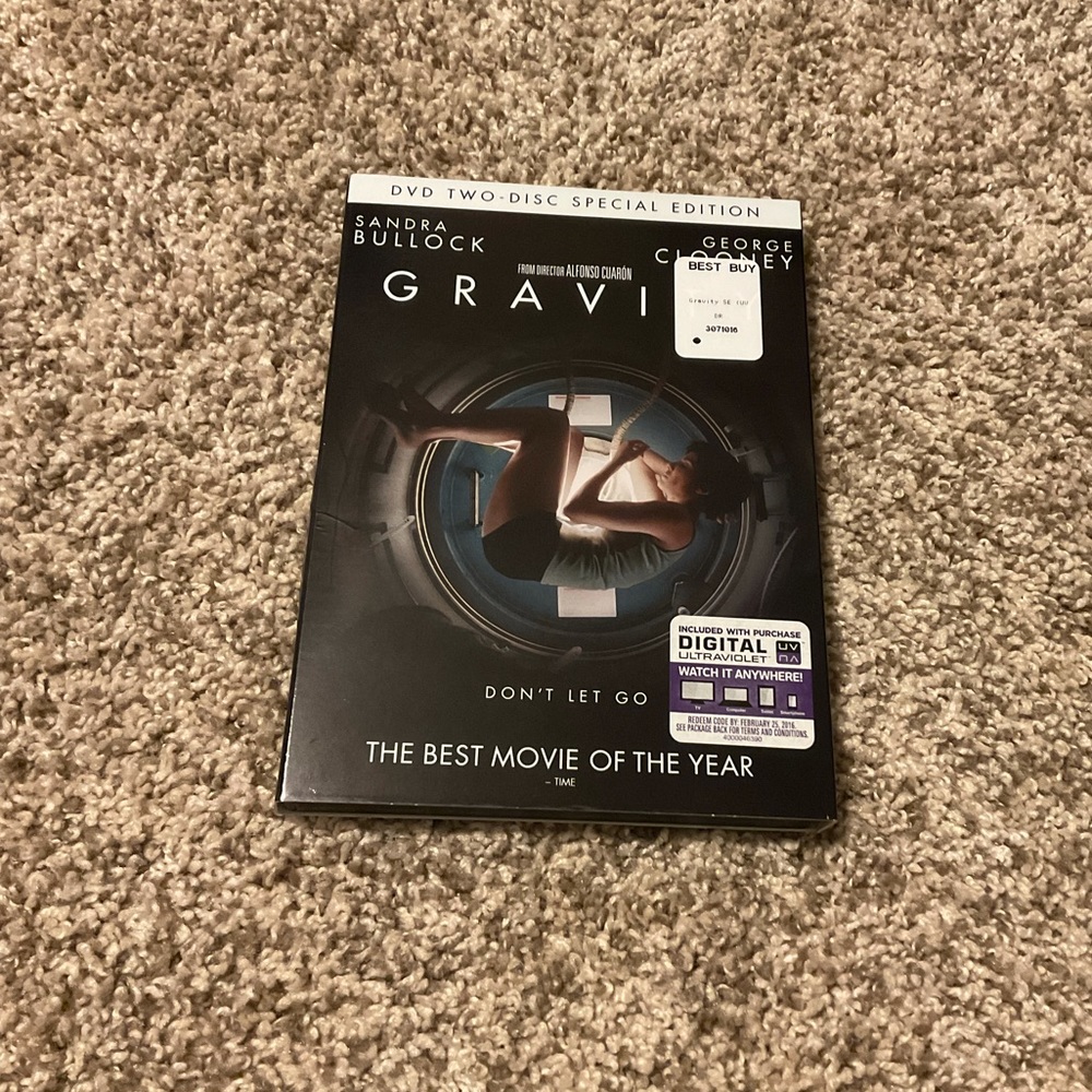 Gravity 2-disc special edition dvd set
